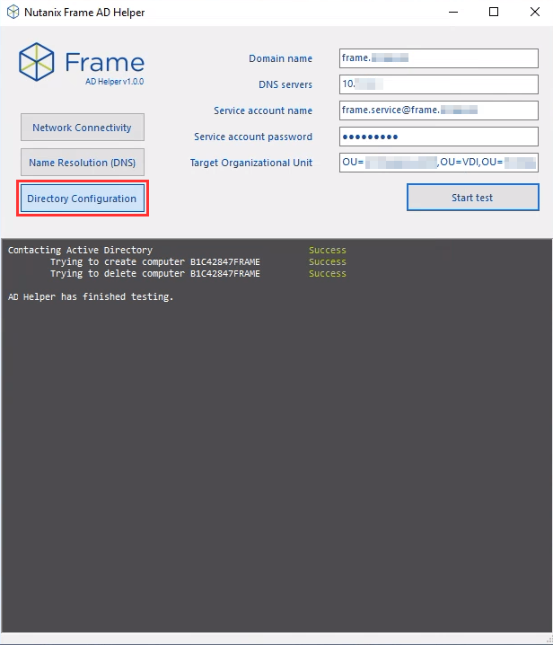 Directory Configuration