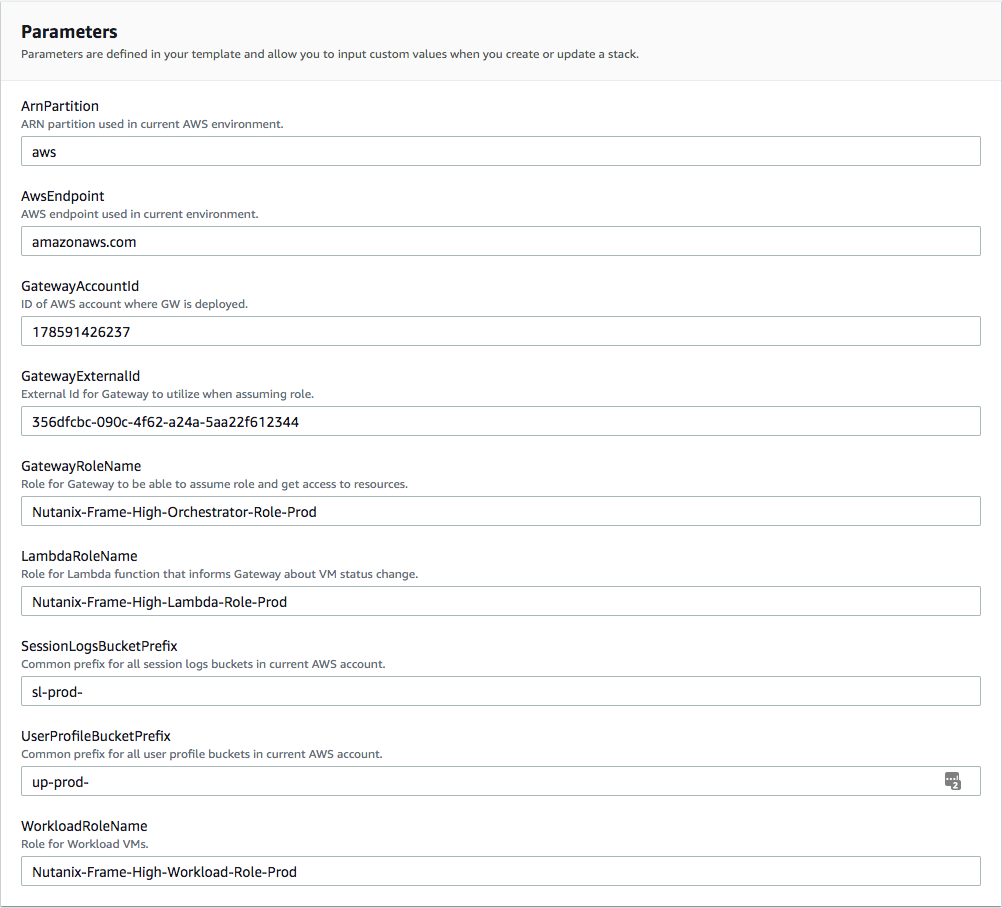 AWS Console - CloudFormation Stack Creation