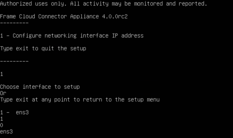 Prism Central - Network Configuration