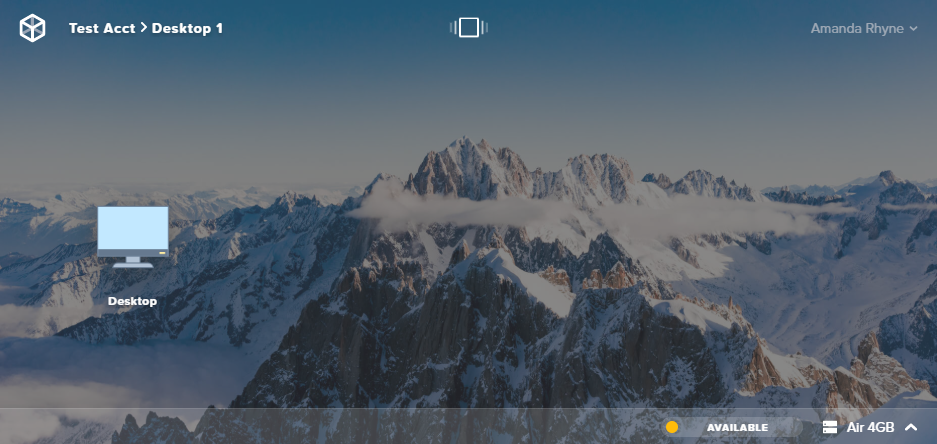 Desktop Launchpad Example