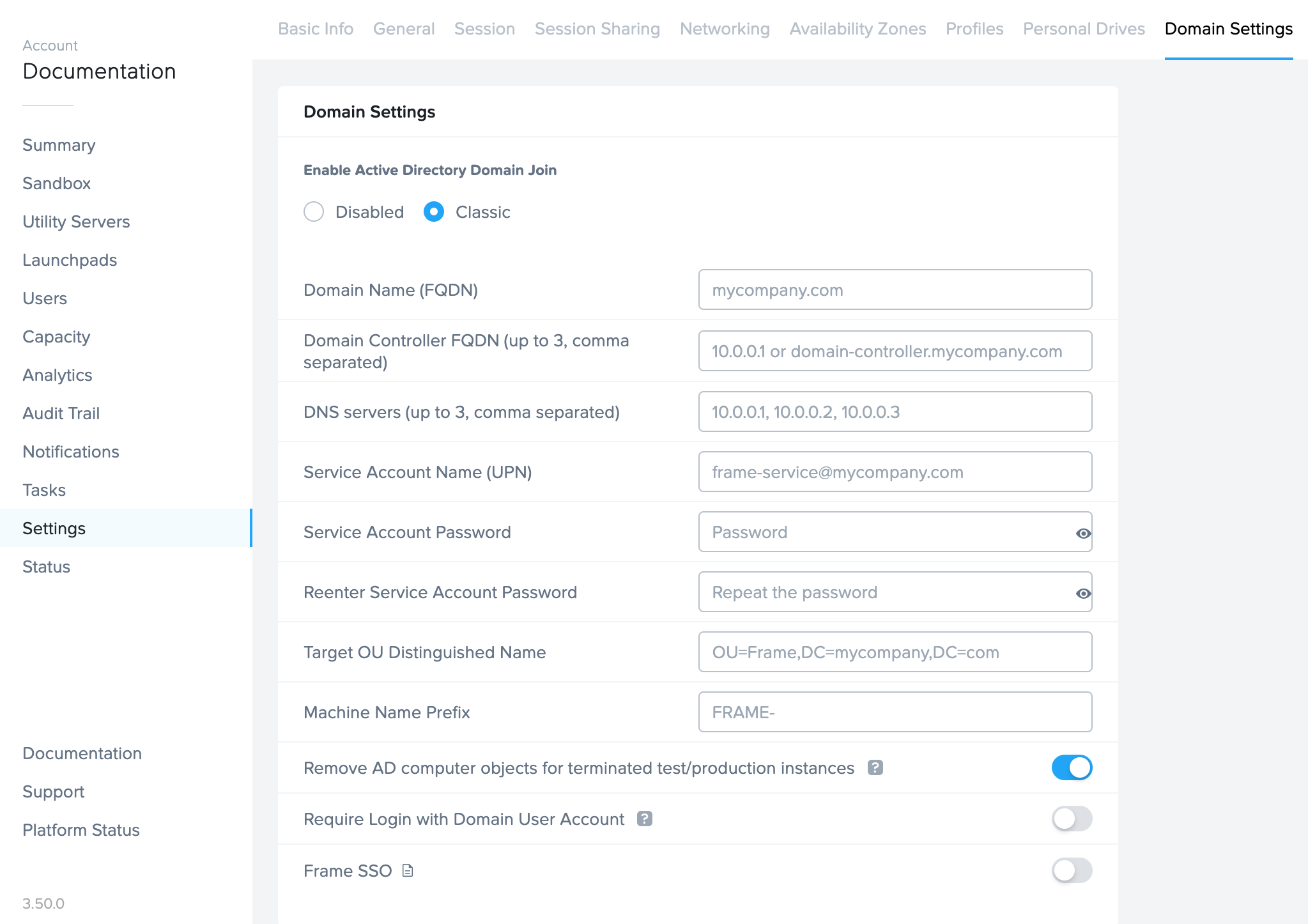 Remove AD computer objects for terminated test/production instances
