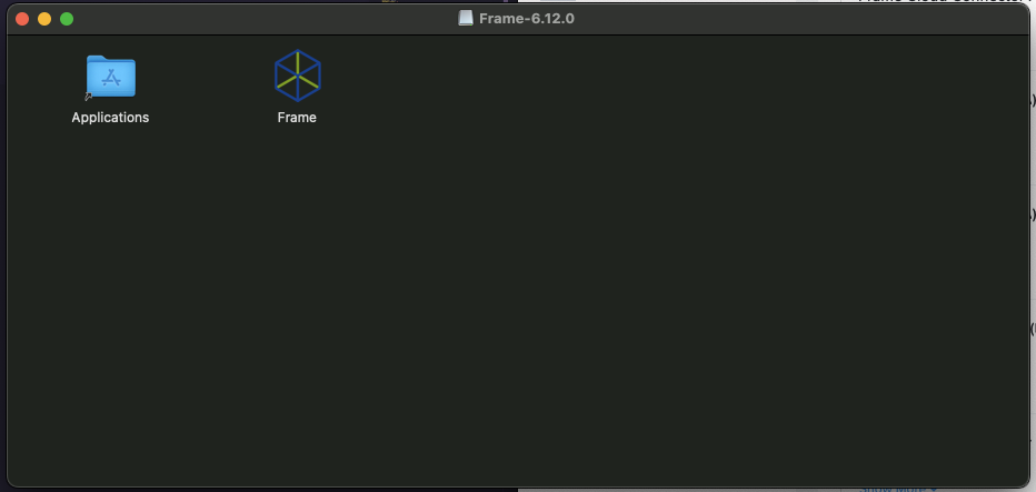 Frame App for macOS Installer