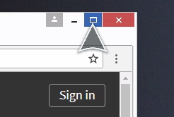 Touchpad Mode Cursor