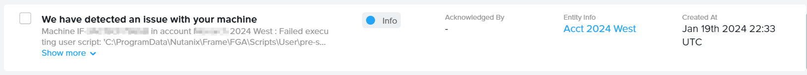 Notification Example
