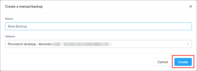 Persistent Desktop Backups