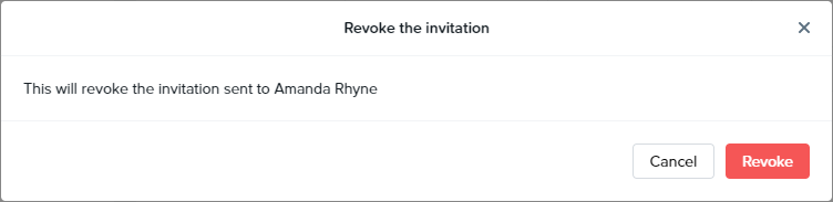 Basic Authentication Tab - Revoke confirmation