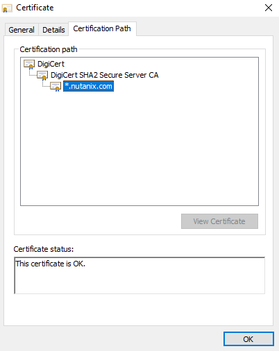 SGA Wildcard Certificate