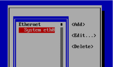 SGA VM - Select Connection
