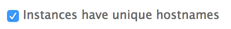 Unique Hostnames