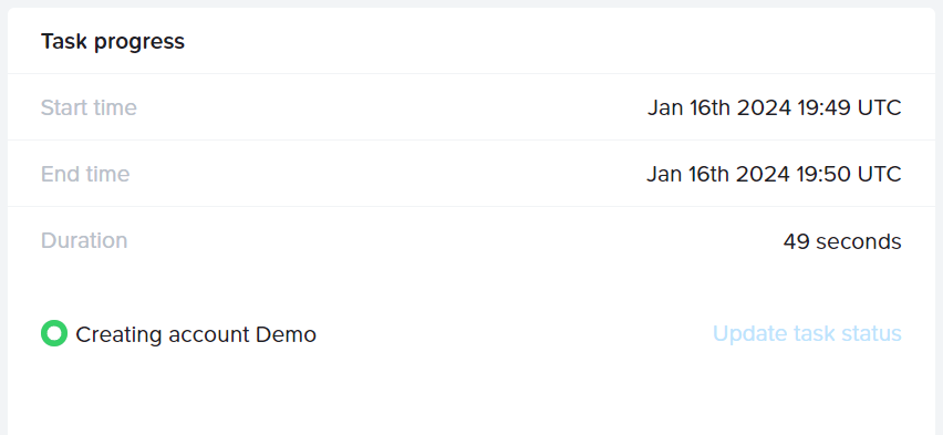 Tasks Info - Column 2