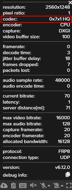 Session Statistics - HQ