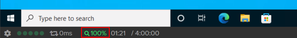 Session Settings - YUV444